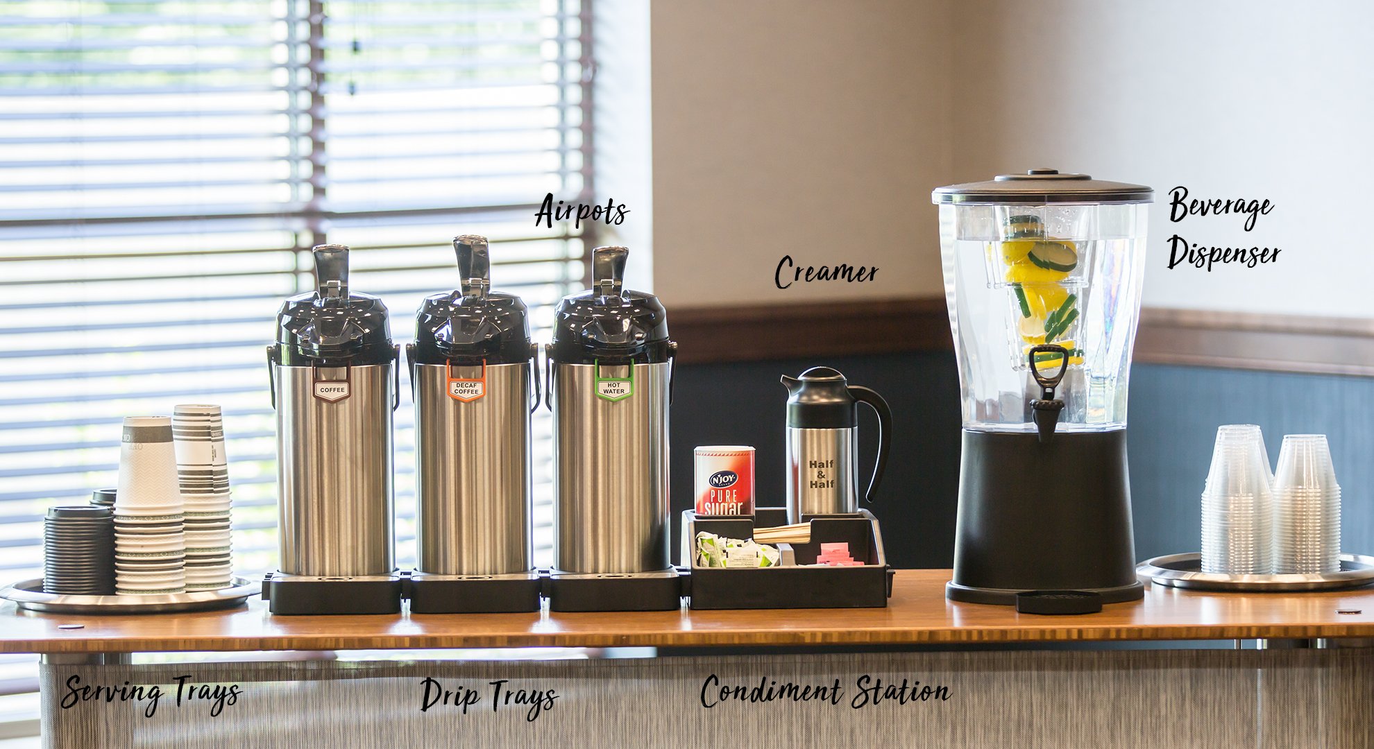 Three Easy Coffee Station Setups